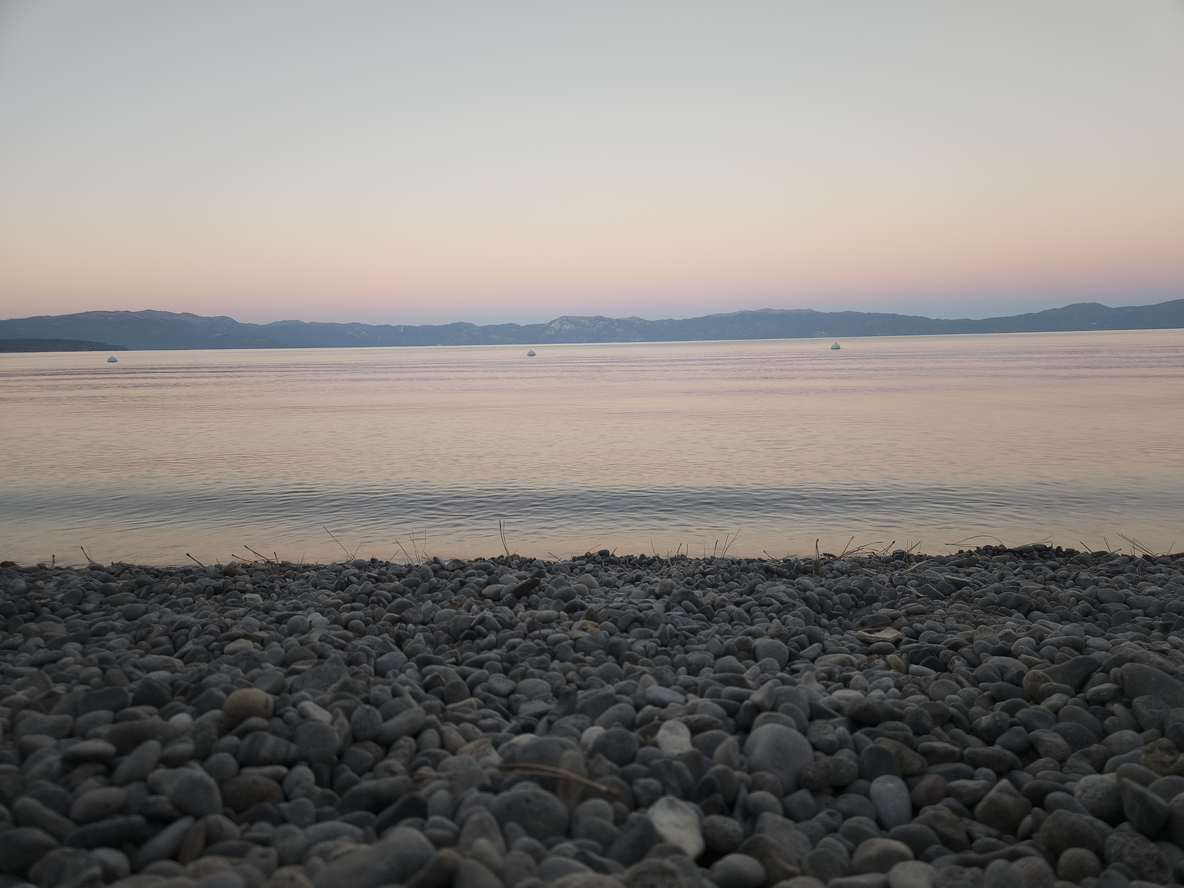Pink Glass - Tahoma, California